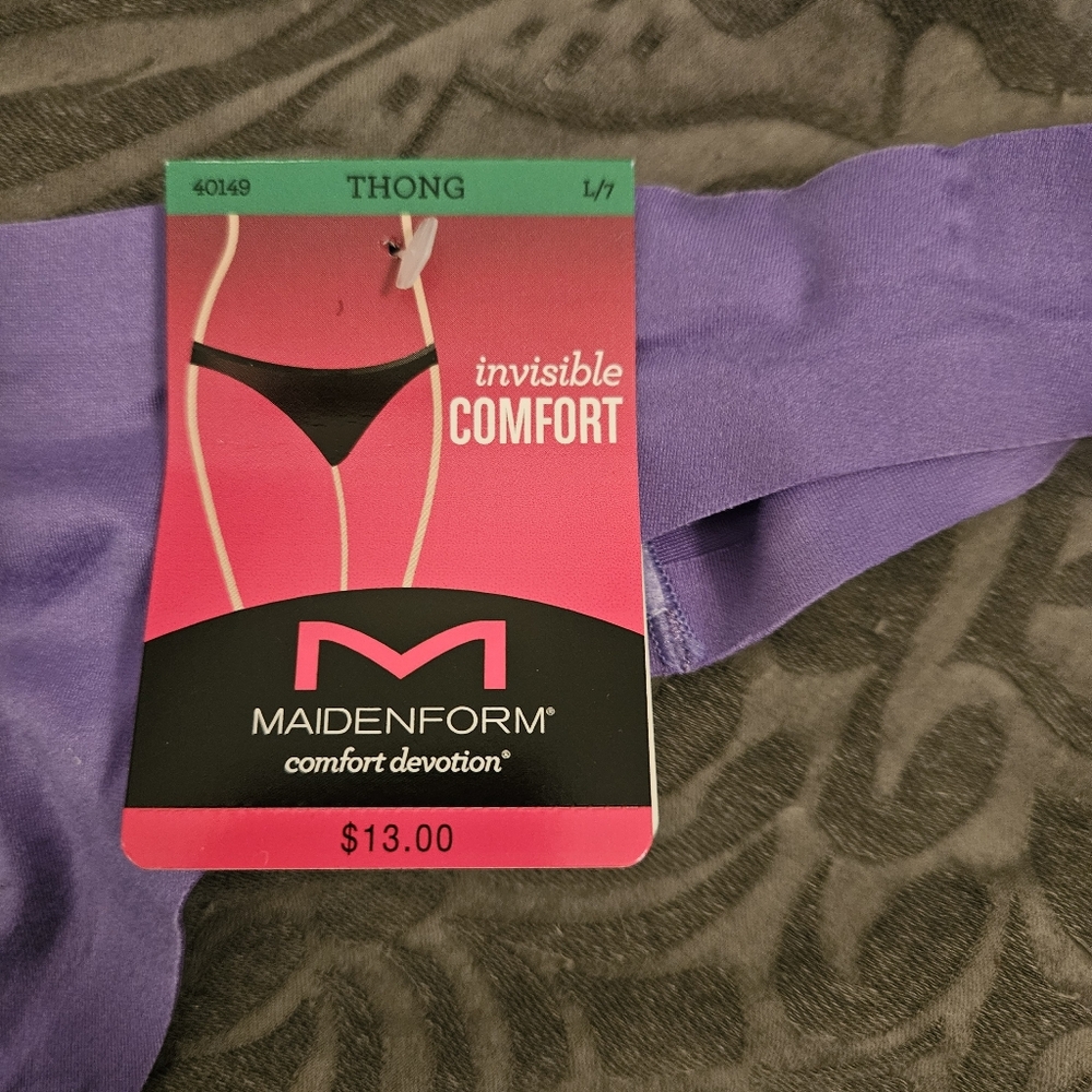 NWT 4 Pack Maidenform Panties - Size 7/Lg - Picture 5 of 6